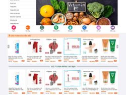 Theme wordpress bách hóa shop 03