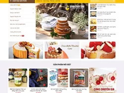 Theme WordPress Bánh Ngọt