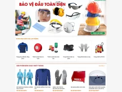 Theme WordPress bán đồ bảo hộ lao động