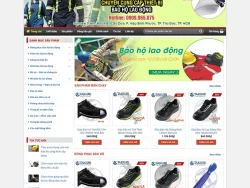 Theme WordPress bán đồ bảo hộ lao động 02