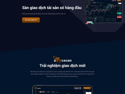 Theme WordPress giới thiệu sàn giao dịch BO