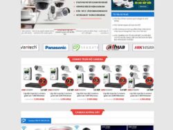 Theme WordPress Shop bán camera 03