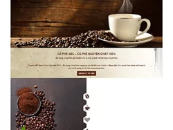 Theme WordPress Cà Phê