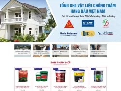 Theme WordPress cung cấp sơn chống thấm