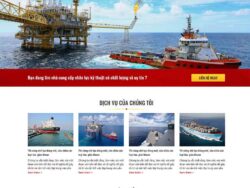Theme WordPress công ty cơ khí