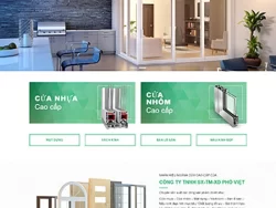 Theme WordPress Cửa Nhôm 01