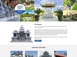 Theme WordPress cơ sở đá mỹ nghệ