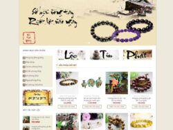 Theme WordPress đá quý, vật phẩm phong thủy 01