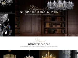 Theme WordPress bán đèn cao cấp