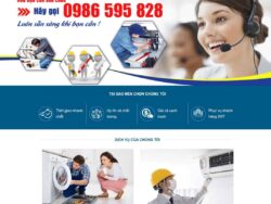 Theme wordpress sửa chữa điện lạnh 02