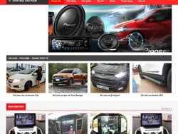 Theme WordPress Đồ Chơi Xe 01