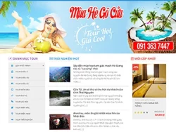 Theme WordPress Du Lịch