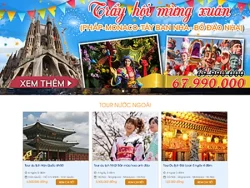 Theme WordPress Du Lịch 03