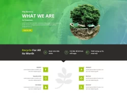 Theme WordPress tổ chức bảo vệ môi trường