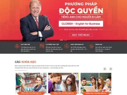 Theme WordPress trung tâm học tiếng anh 02