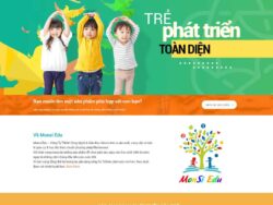 Theme WordPress bán đồ chơi, thiết bị giáo dục cho trẻ
