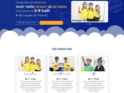 Theme WordPress khóa học cho trẻ em