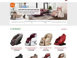 Theme WordPress Ghế Massage