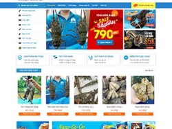 Theme WordPress Hải Sản