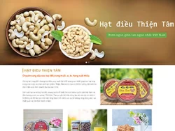 Theme WordPress Hạt Điều