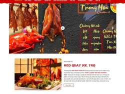 Theme WordPress cửa hàng bán heo quay