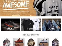 Theme WordPress thời trang 12