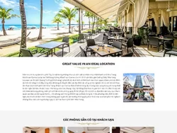 Theme WordPress Khách Sạn 03