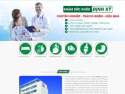 Theme WordPress dịch vụ, phòng khám sức khỏe