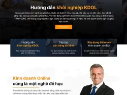 Theme WordPress khóa học kinh doanh online
