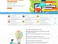 Theme WordPress bán theme, thiết kế website