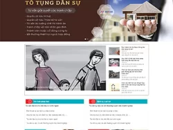 Theme WordPress Luật Sư 01