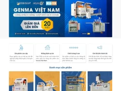 Theme WordPress công ty bán máy cắt, máy cơ khí