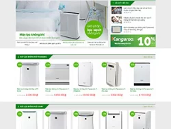 Theme WordPress Máy Lọc Khí 01