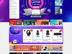Theme WordPress bán máy tính, laptop 03