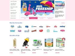 Theme WordPress bán sản phẩm mẹ và bé 02