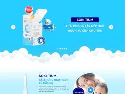 Theme WordPress bán sữa cho bé