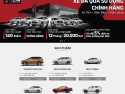 Theme WordPress bán ô tô Misubishi 03