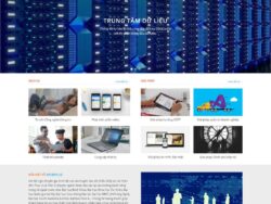 Theme WordPress giới thiệu công ty dịch vụ mạng, CNTT