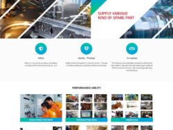 Theme WordPress công ty sửa chữa tàu, thuyền