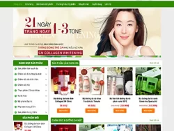 Theme WordPress Mỹ Phẩm 02