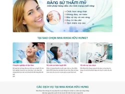 Theme WordPress dịch vụ Nha Khoa 04