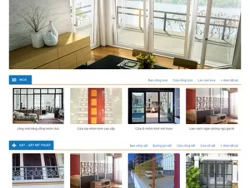 Theme WordPress Nhôm Kính