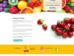 Theme WordPress nông sản 04