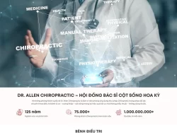 Theme WordPress phòng khám đa khoa 03