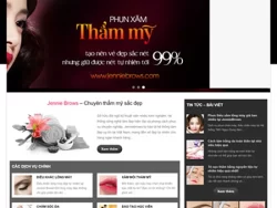 Theme WordPress Phun Xăm
