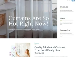 Theme WordPress bán rèm cửa 02