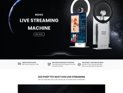 Theme WordPress Máy livestream Rexso