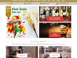 Theme WordPress Rượu Vang