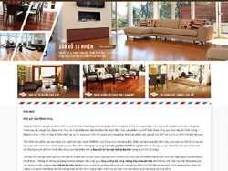 Theme WordPress Sàn Gỗ