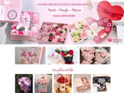 Theme WordPress cửa hàng bán hoa 03